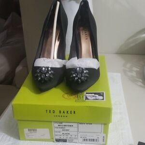Ted Baker Women's Black Embellished Heels